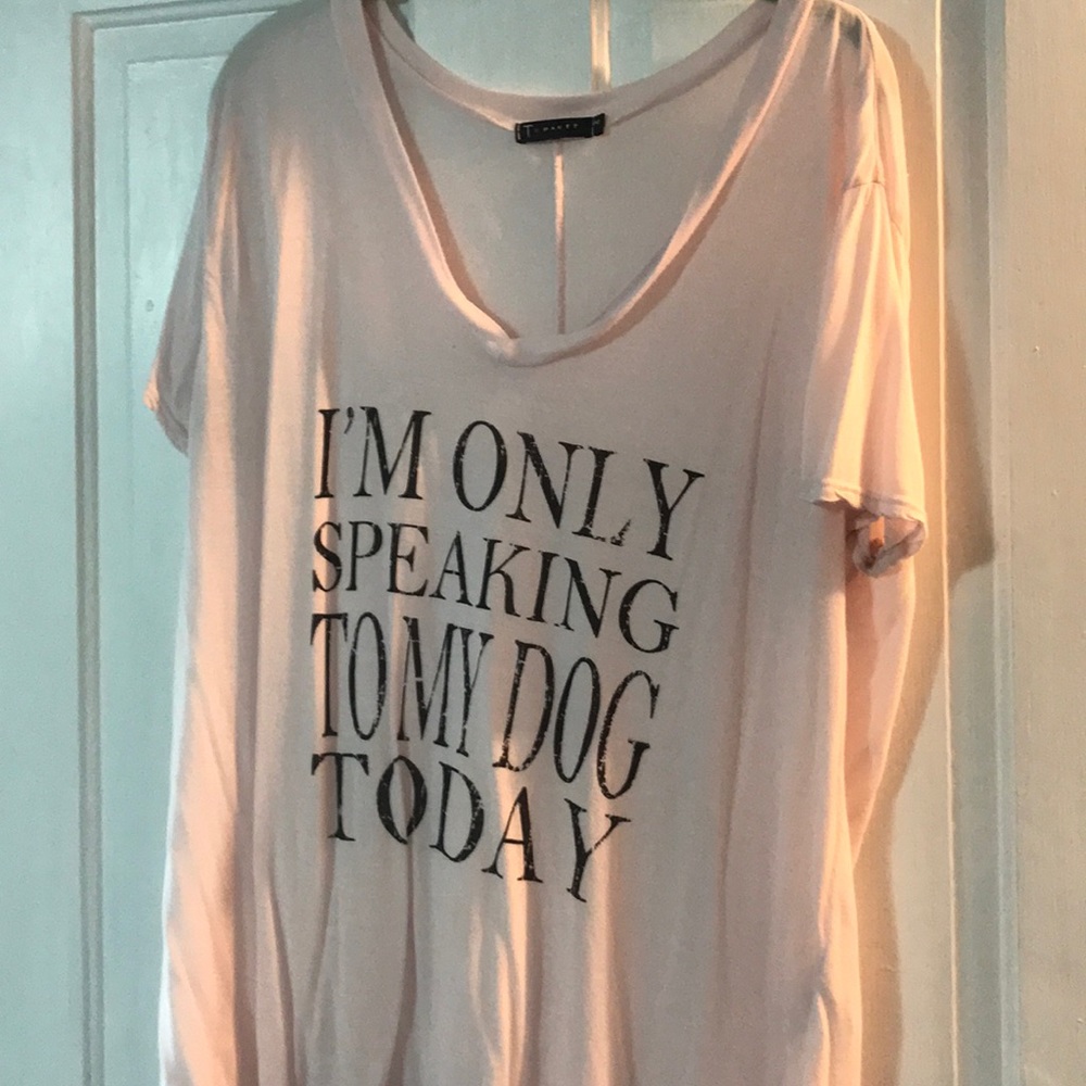 I’m Only Speaking To My Dog Today